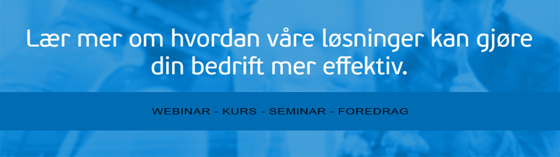 Visma webinar og kurs